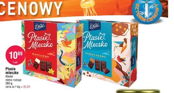 E.Leclerc Ptasie mleczko waniliowe e. wedel mleczko oferta