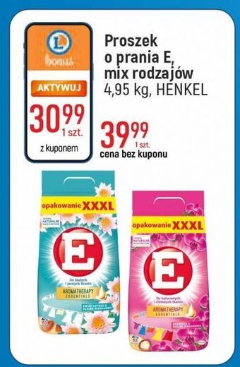 E.Leclerc Proszek do prania kolorowego malezyjska orchidea i drzewo sandałowe e aromatherapy oferta