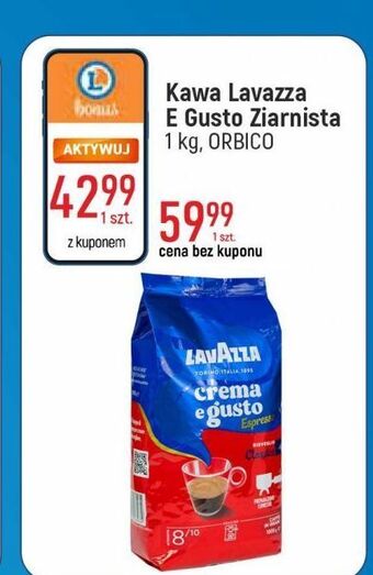 E.Leclerc Kawa lavazza espresso crema e gusto oferta