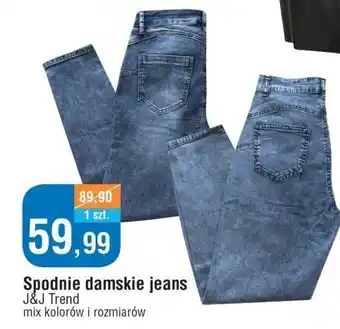 E.Leclerc Spodnie damskie jeans rozm. s-xxl j&j trend oferta