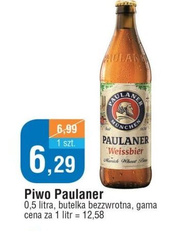 E.Leclerc Piwo paulaner weissbier oferta