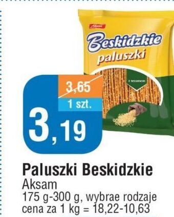 E.Leclerc Paluszki z sezamem aksam beskidzkie oferta