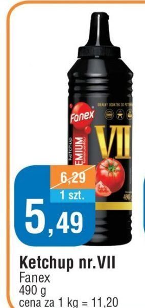 E.Leclerc Ketchup nr 7 fanex oferta