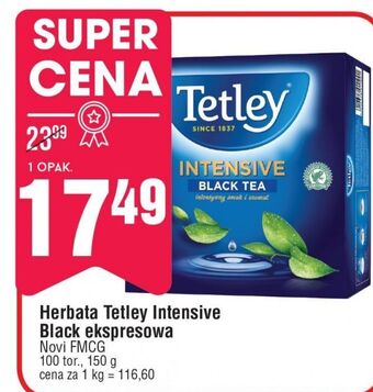 E.Leclerc Herbata czarna tetley intensive oferta
