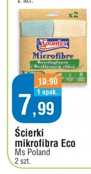 E.Leclerc Ściereczki z mikrofibry spontex oferta