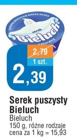 E.Leclerc Serek naturalny bieluch oferta