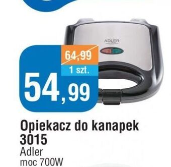 E.Leclerc Opiekacz ad3015 adler oferta
