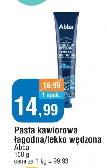 E.Leclerc Pasta kawiorowa łagodna abba oferta
