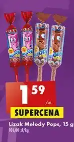 Biedronka Lizak cola chupa chups melody pops oferta