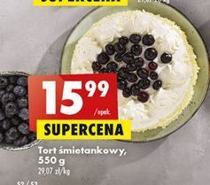 Biedronka Tort śmietankowy oferta