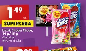 Biedronka Lizaki cola chupa chups crazy dips oferta