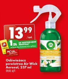 Biedronka Odświeżacz powietrza fresh dew & white jasmine air wick oferta