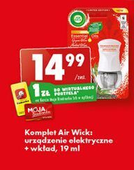 Biedronka Urządzenie + wkład mulled wine air wick electric essential oils oferta