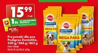 Biedronka Przysmak dla psa pedigree dentastix oferta