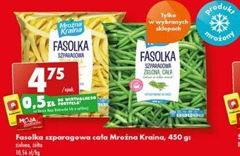Biedronka Fasolka szparagowa żółta mroźna kraina oferta