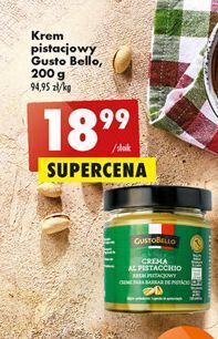 Biedronka Krem pistacjowy gustobello oferta