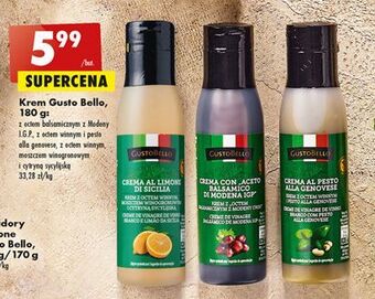 Biedronka Krem z octem balsamicznym modeny gustobello oferta