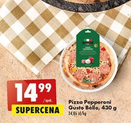 Biedronka Pizza pepperoni gustobello oferta