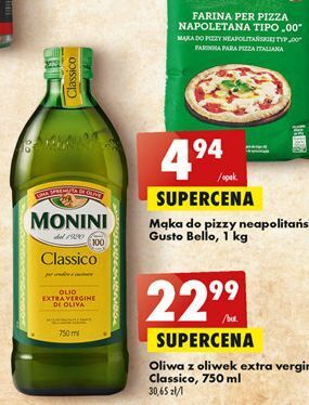 Biedronka Oliwa z oliwek extra vergine monini classico oferta