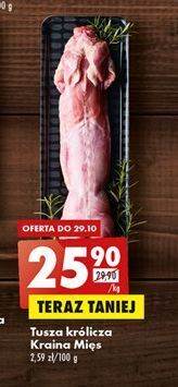 Biedronka Tusza z królika kraina mięs oferta