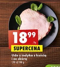 Biedronka Udo z indyka kością oferta