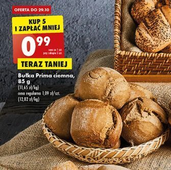 Biedronka Bułka ciemna prima oferta