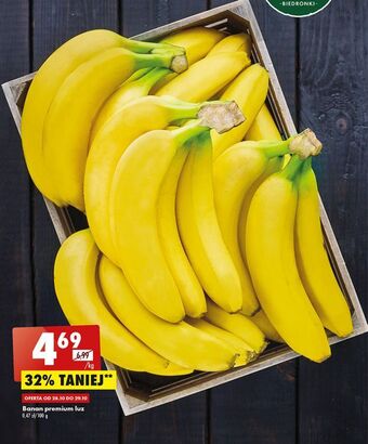 Biedronka Banany premium oferta