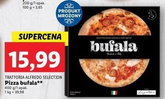 Lidl Pizza bufala trattoria alfredo oferta