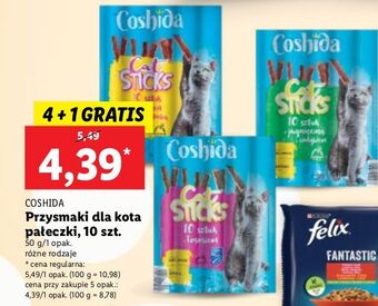 Lidl Przysmak dla kotów z jagnięciny coshida oferta