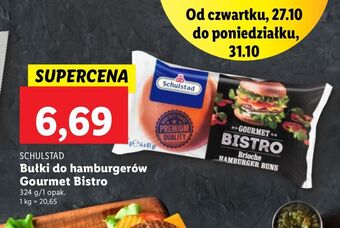 Bułki hamburgerowe gourmet bistro schulstad