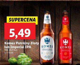 Lidl Piwo komes imperial ipa oferta