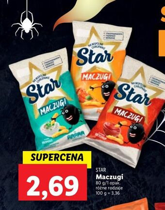 Lidl Chrupki maczugi fromage star oferta