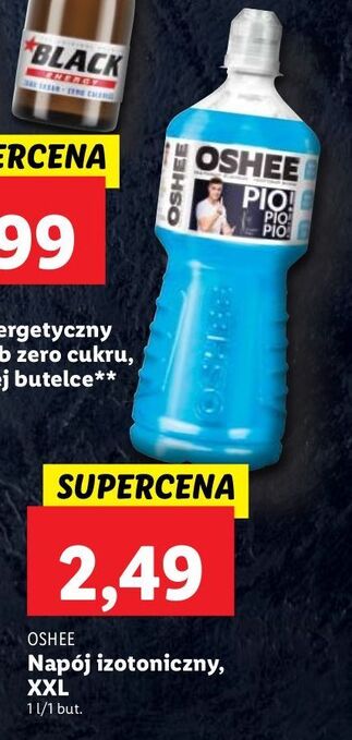 Lidl Napój izotoniczny wieloowocowy oshee oferta