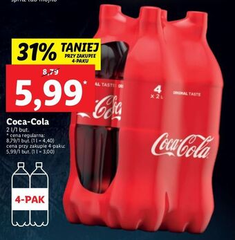 Lidl Napój coca-cola oferta
