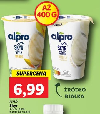 Jogurt mango alpro skyr style