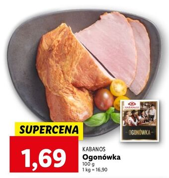 Lidl Ogonówka parzona kabanos oferta
