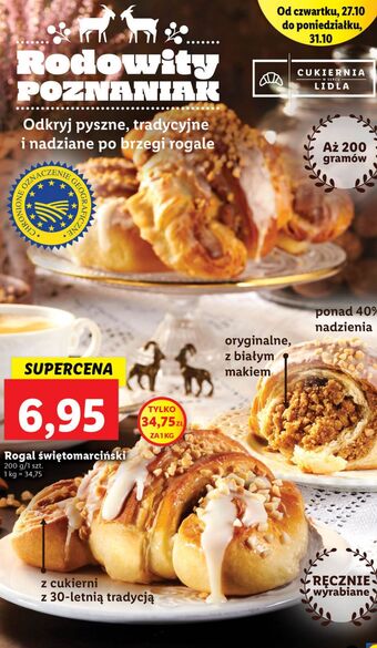 Lidl Rogal świętomarciński oferta