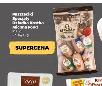 Netto Paszteciki specjały dziadka kostka michna food oferta
