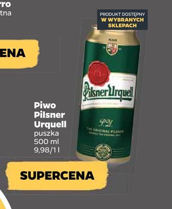 Netto Piwo pilsner urquell oferta