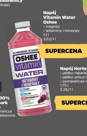 Netto Napój vitamin water oshee oferta