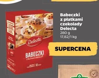 Netto Babeczki z płatkami czekolady delecta oferta