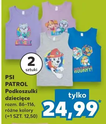 Kaufland Podkoszulek dziecięcy psi patrol oferta