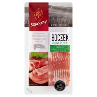 Kaufland Sokołów boczek surowy wędzony 100 g oferta
