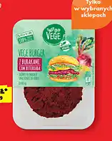 Biedronka Burger roślinny go vege oferta