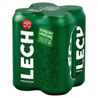 Supeco Lech premium piwo jasne 4 x 500 ml oferta