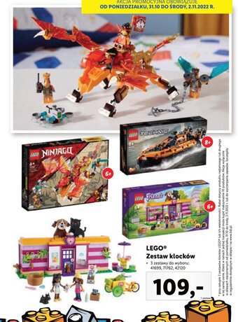 Lidl Lego zestaw klocków oferta