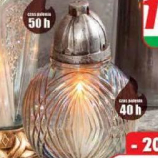 Dino Znicz szklany oferta
