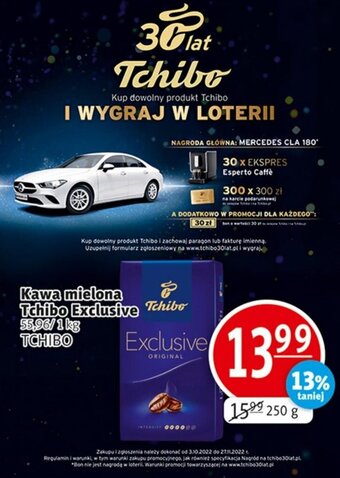 Prim Market tchibo kawa mielona exclusive 250g oferta