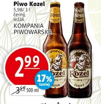 Prim Market kompania piwowarska piwo kozel 500ml oferta