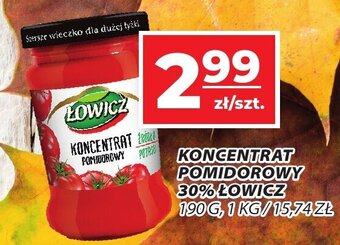 Top Market Łowicz koncentrat pomidorowy 30% oferta
